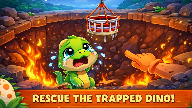 Baby Dino Care Toddler Games screenshot 2