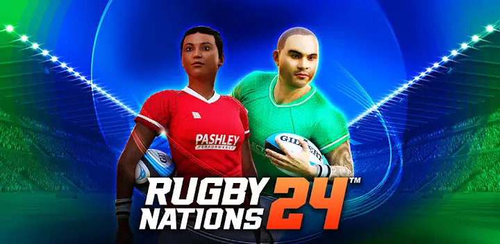 Rugby Nations 24 — Android game banner
