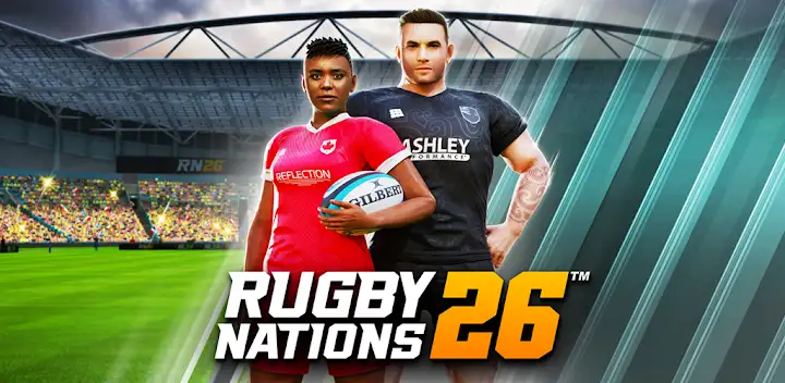 Rugby Nations 26 — Android game banner