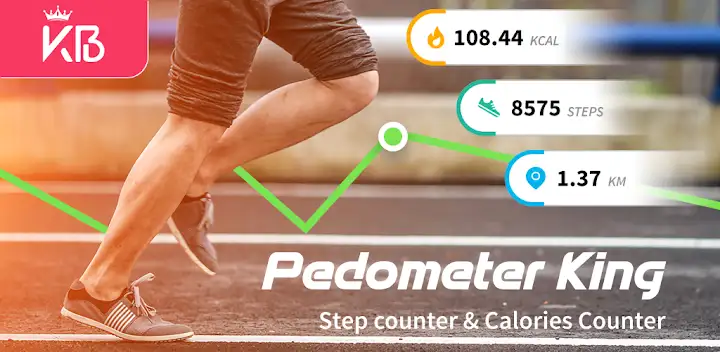 Pedometer - Step Counter — Android app banner