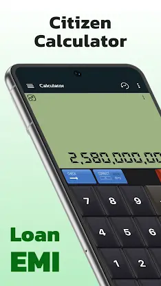 CITIZEN CALCULATOR - Loan EMI screenshot 3
