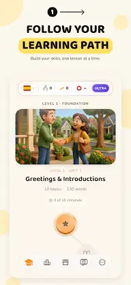 Bix Learn: Language Learning screenshot 1
