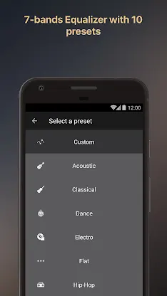 Equalizer music player booster screenshot 5