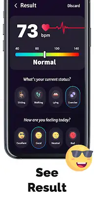Heart Rate Monitor: BPM72™ screenshot 4