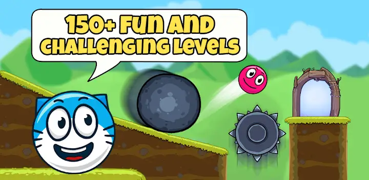 Red Ball Roller — Android game banner