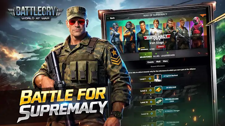 BattleCry: World War Game RPG screenshot 6