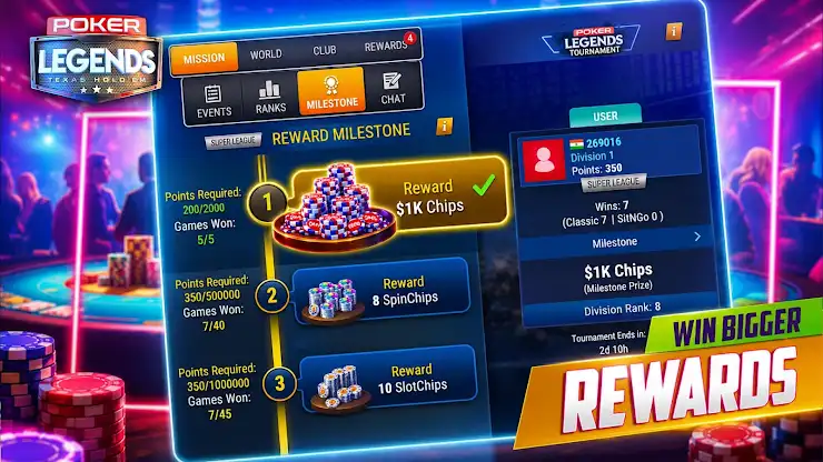 Texas Holdem - Poker Legends screenshot 3