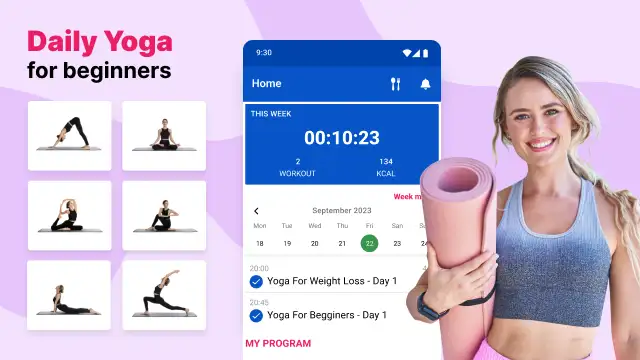 Daily Yoga For Beginners screenshot 1
