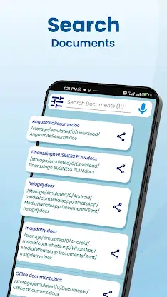 All Document Reader : Docx PDF screenshot 3