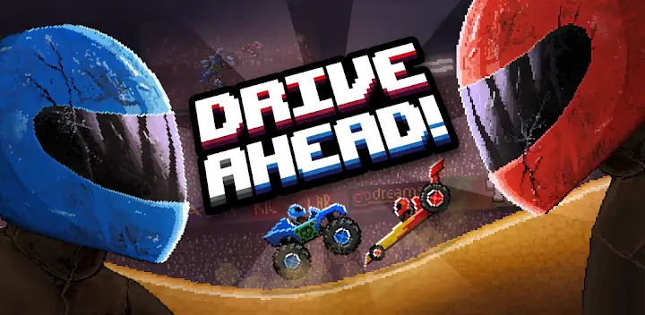 Drive Ahead! - Fun Car Battles — Android game banner