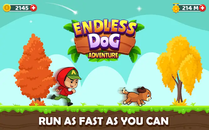 Endless Dog Run - Running Game screenshot 1