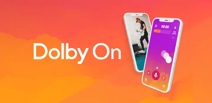 Dolby On: Record Audio & Music — Android app banner