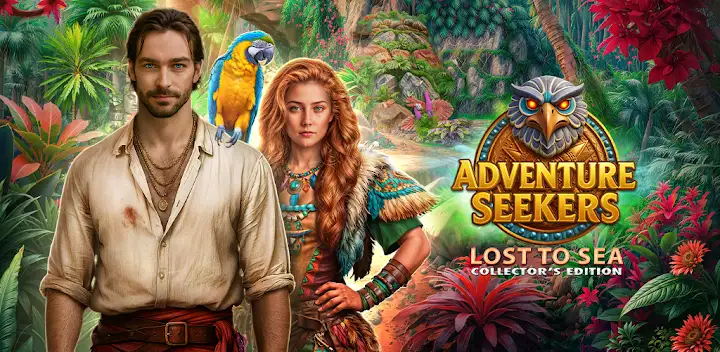 Adventure Seekers: Lost to Sea — Android game banner