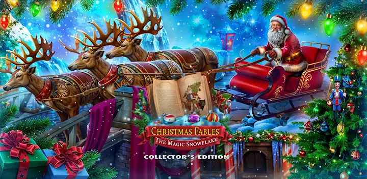 Christmas Fables: Snowflake — Android game banner