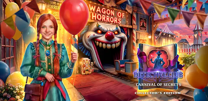 Detective Club 3: Carnival f2p — Android game banner