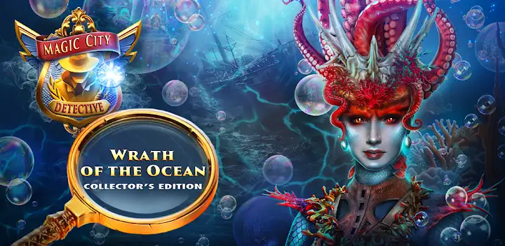 Magic City Detective: Ocean — Android game banner