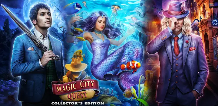 Mystery City: Hidden Objects — Android game banner
