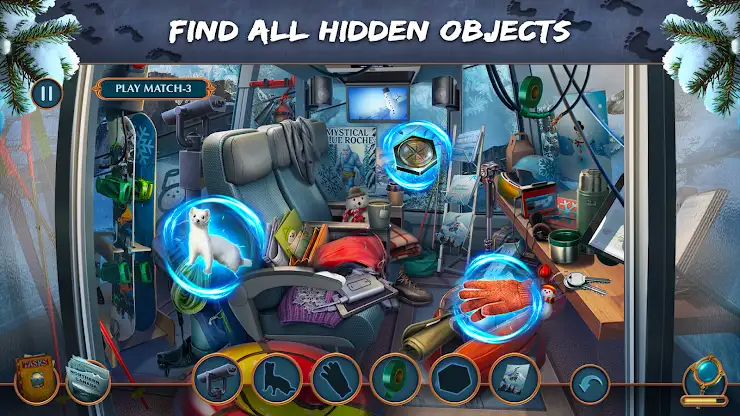 Hidden Objects: Snowbound f2p screenshot 1