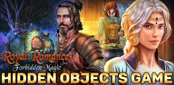 Royal Romances Forbidden Magic — Android game banner