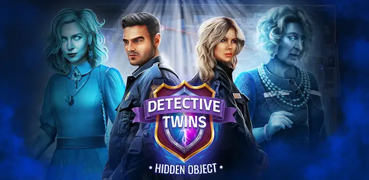 Detective Twins: Hidden Object — Android game banner