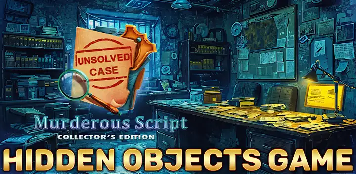Unsolved Case: Hidden Script — Android game banner