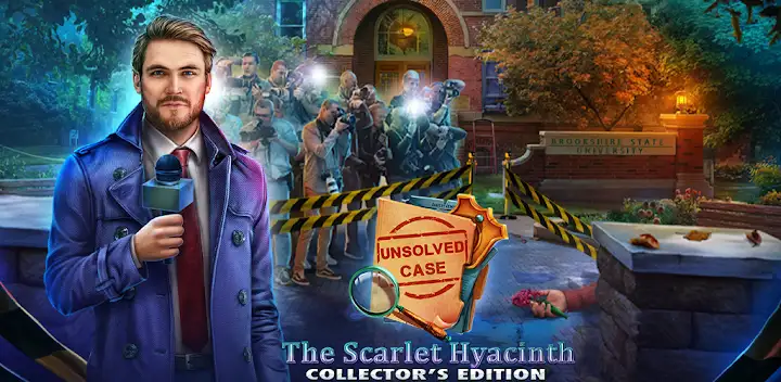 Unsolved Case Scarlet Hyacinth — Android game banner