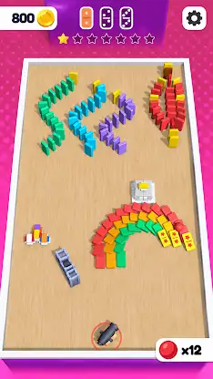 Domino Stack: Ball Smash screenshot 3