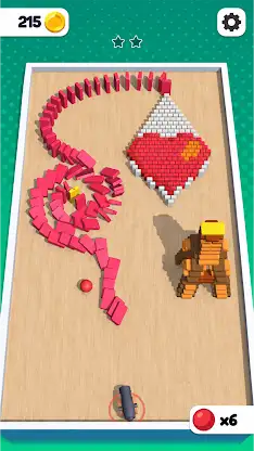 Domino Stack: Ball Smash screenshot 2