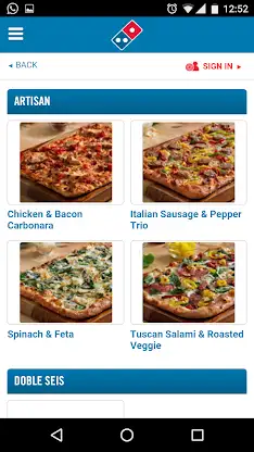 Domino’s Pizza Caribbean screenshot 2