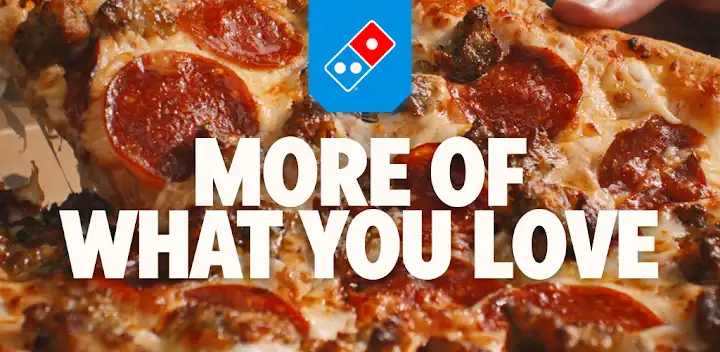 Domino's Pizza USA — Android app banner