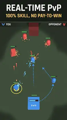 Battle Command - 1 Minute RTS screenshot 1