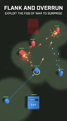 Battle Command - 1 Minute RTS screenshot 2