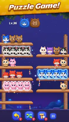 Cat Sort Jam screenshot 4