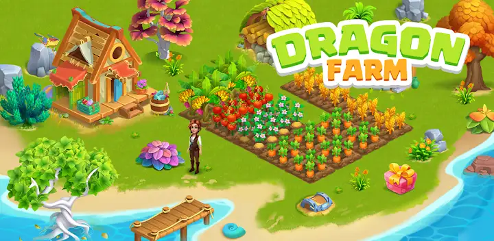 Dragon Farm: Island Adventure — Android game banner