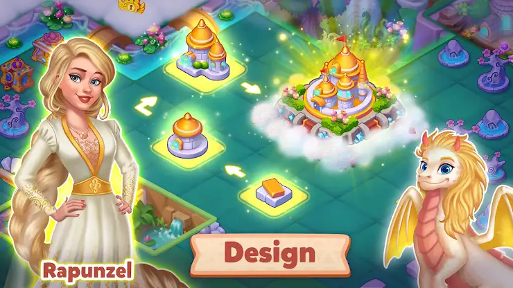 Tales & Dragons: Merge Puzzle screenshot 1