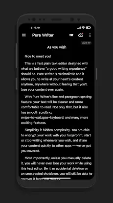 Pure Writer - Writing & Notes screenshot 6