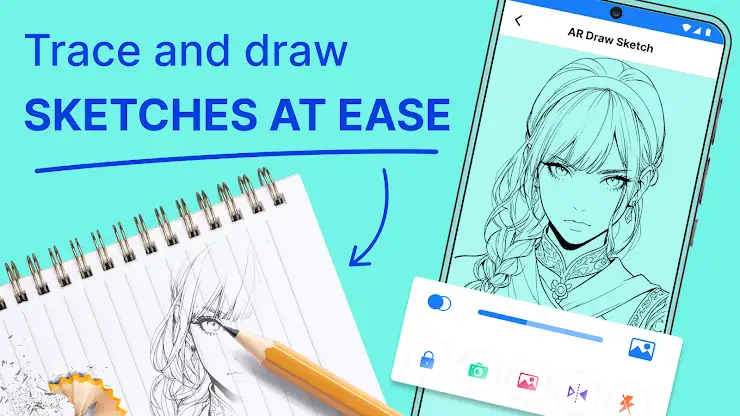 AR Draw Sketch - Trace Anime screenshot 8