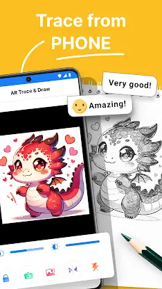 AR Draw Sketch - Trace Anime screenshot 6