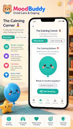 MoodBuddy: Child Calm & Coping screenshot 2