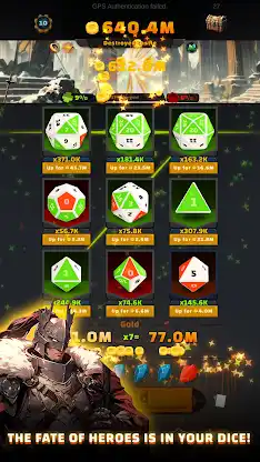Dice Mastery: Idle Raiders screenshot 2