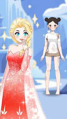 Left or right: Magic Dress up screenshot 1