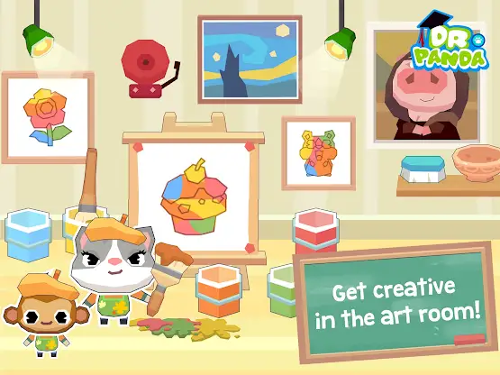 Dr. Panda School screenshot 4