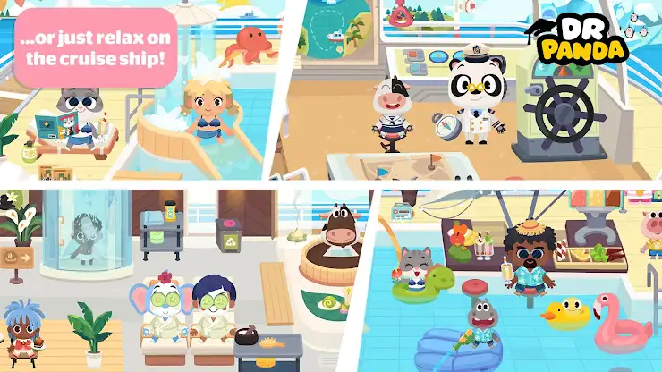 Dr. Panda Town: Vacation screenshot 6