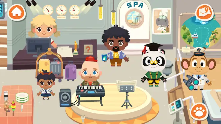 Dr. Panda Town: Vacation screenshot 8