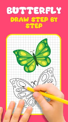 Butterfly Draw Step by Step screenshot 2