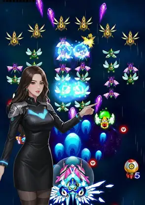 BugWar Galaxy Defense screenshot 1