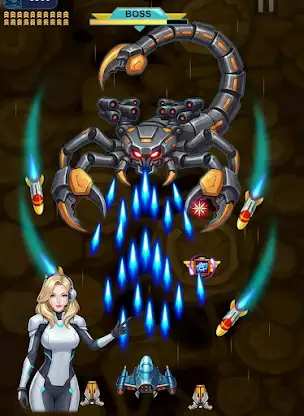BugWar Galaxy Defense screenshot 4