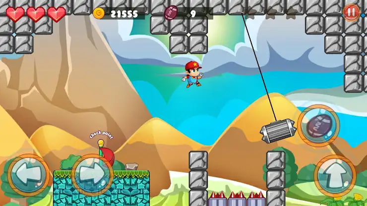 Super Ponio Run Adventure screenshot 1