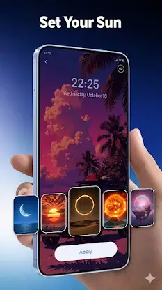 Day & Night: Live Wallpaper 4K screenshot 3