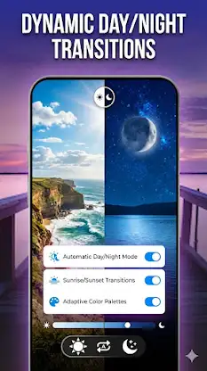 Day & Night: Live Wallpaper 4K screenshot 4